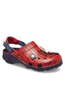 Crocs Klapki Spiderman All Terrain Clog 208782 Granatowy ze sklepu MODIVO w kategorii Klapki dziecięce - zdjęcie 170270390