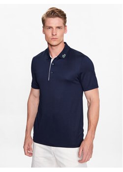 Lacoste Polo DH3982 Granatowy Regular Fit ze sklepu MODIVO w kategorii T-shirty męskie - zdjęcie 170270491
