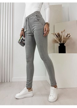 spodnie viviane szare l/xl ze sklepu UBRA w kategorii Jeansy damskie - zdjęcie 170272011