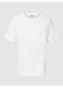 T-shirt z detalami z logo ze sklepu Peek&Cloppenburg  w kategorii Bluzki damskie - zdjęcie 170272774