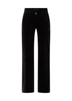 Spodnie dresowe o kroju straight fit z detalem z logo model ‘TINA’ ze sklepu Peek&Cloppenburg  w kategorii Spodnie damskie - zdjęcie 170272833