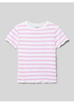 T-shirt w paski ze sklepu Peek&Cloppenburg  w kategorii Bluzki dziewczęce - zdjęcie 170273484