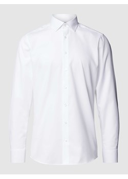 Koszula biznesowa o kroju body fit z kołnierzykiem typu kent ze sklepu Peek&Cloppenburg  w kategorii Koszule męskie - zdjęcie 170273973