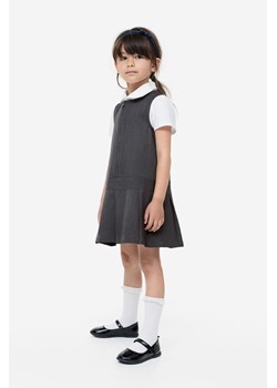 H & M - Sukienka szkolna 2-pak - Szary ze sklepu H&M w kategorii Sukienki dziewczęce - zdjęcie 170274124