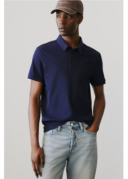 H & M - Top polo Slim Fit - Niebieski ze sklepu H&M w kategorii T-shirty męskie - zdjęcie 170274303