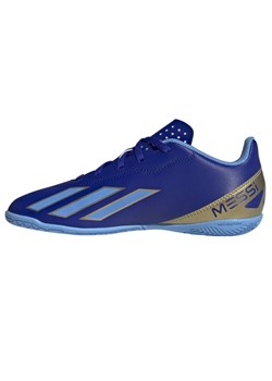 Buty adidas X Crazyfast Club Messi Jr In IE8667 niebieskie ze sklepu ButyModne.pl w kategorii Buty sportowe dziecięce - zdjęcie 170274582