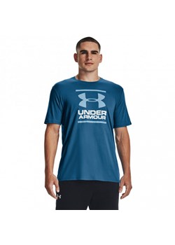 Męski t-shirt z nadrukiem Under Armour GL Foundation SS T - niebieski ze sklepu Sportstylestory.com w kategorii T-shirty męskie - zdjęcie 170277541