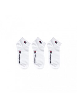 Skarpetki uniseks (3-pack) Champion Quarter Socks - białe ze sklepu Sportstylestory.com w kategorii Skarpetki damskie - zdjęcie 170278620