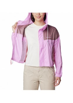 Damska kurtka przejściowa Columbia Women's Flash Challenger Cropped Windbreaker - różowa ze sklepu Sportstylestory.com w kategorii Kurtki damskie - zdjęcie 170278864