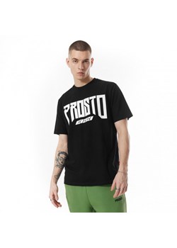 Męski t-shirt z nadrukiem Prosto Triz - czarny ze sklepu Sportstylestory.com w kategorii T-shirty męskie - zdjęcie 170279392