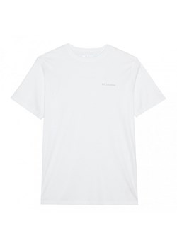 Męska koszulka termoaktywna Columbia Zero Rules - biała ze sklepu Sportstylestory.com w kategorii T-shirty męskie - zdjęcie 170279421