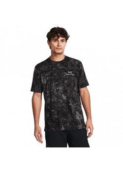 Męska koszulka treningowa Under Armour Vanish Energy Printed SS - czarna ze sklepu Sportstylestory.com w kategorii T-shirty męskie - zdjęcie 170280154