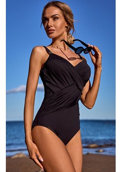Czarny jednoczęściowy kostium kąpielowy Cuba 1518, Kolor czarny, Rozmiar 38B, Novella ze sklepu Primodo w kategorii Stroje kąpielowe - zdjęcie 170280781