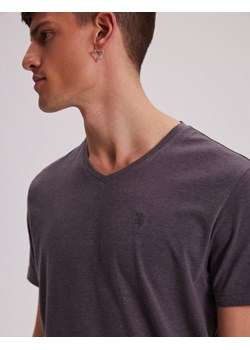 Koszulka V NECK Grafit Melanż M ze sklepu Diverse w kategorii T-shirty męskie - zdjęcie 170280843
