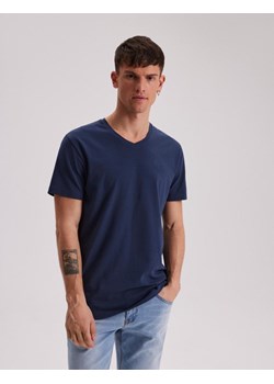 Koszulka V NECK Granat M ze sklepu Diverse w kategorii T-shirty męskie - zdjęcie 170280850
