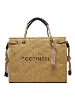 Coccinelle Torebka QQD Never Without E1 QQD 18 04 01 Beżowy ze sklepu MODIVO w kategorii Torby Shopper bag - zdjęcie 170282934