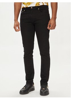 Versace Jeans Couture Jeansy 76GAB5D0 Czarny Slim Fit ze sklepu MODIVO w kategorii Jeansy męskie - zdjęcie 170283093