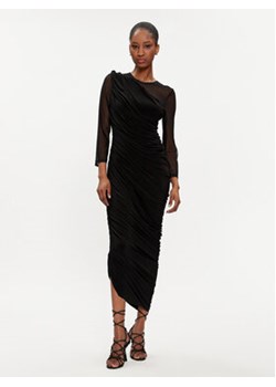 NORMA KAMALI Sukienka koktajlowa KK4223PM286001 Czarny Slim Fit ze sklepu MODIVO w kategorii Sukienki - zdjęcie 170283184