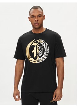 Just Cavalli T-Shirt 76OAHG05 Czarny Regular Fit ze sklepu MODIVO w kategorii T-shirty męskie - zdjęcie 170283210