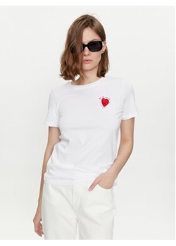Marella T-Shirt Branca 2413971034 Biały Regular Fit ze sklepu MODIVO w kategorii Bluzki damskie - zdjęcie 170283251