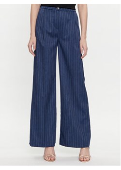 Maryley Spodnie materiałowe 24EB565/M06 Niebieski Wide Fit ze sklepu MODIVO w kategorii Spodnie damskie - zdjęcie 170283332
