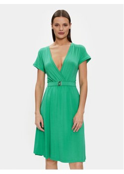 Liu Jo Sukienka codzienna VA4112 JS360 Zielony Regular Fit ze sklepu MODIVO w kategorii Sukienki - zdjęcie 170283400