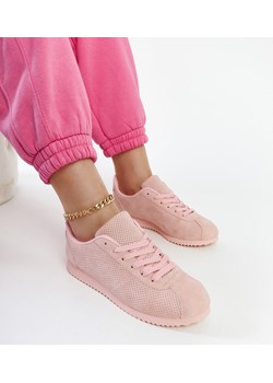 Różowe lekkie sneakersy Rashad ze sklepu gemre w kategorii Buty sportowe damskie - zdjęcie 170284064