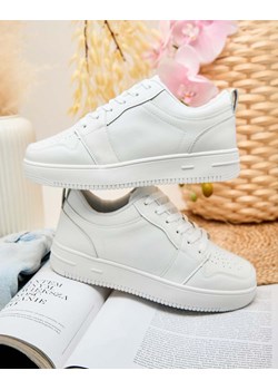 Białe Sneakersy damskie Spirell ze sklepu royalfashion.pl w kategorii Buty sportowe damskie - zdjęcie 170285152