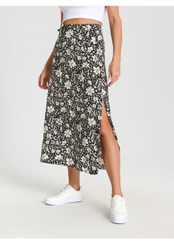 Sinsay - Spódnica midi ze wzorem - wielobarwny ze sklepu Sinsay w kategorii Spódnice - zdjęcie 170287032