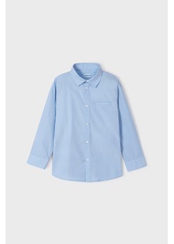 Koszula z długim rękawem Mayoral - niebieska ze sklepu 5.10.15 w kategorii Koszule chłopięce - zdjęcie 170287334