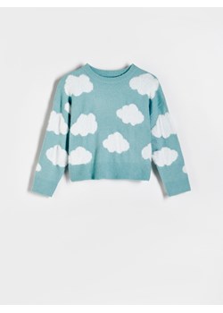 Reserved - Wzorzysty sweter - wielobarwny ze sklepu Reserved w kategorii Swetry dziewczęce - zdjęcie 170288212