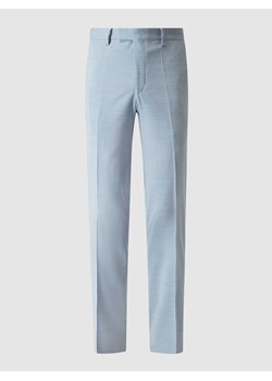 Spodnie do garnituru z dodatkiem żywej wełny model ‘Massa’ ze sklepu Peek&Cloppenburg  w kategorii Spodnie męskie - zdjęcie 170289314