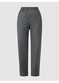 Spodnie sportowe o luźnym kroju z żywej wełny model ‘Mio’ ze sklepu Peek&Cloppenburg  w kategorii Spodnie damskie - zdjęcie 170289621