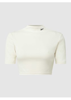 T-shirt krótki z dodatkiem streczu ze sklepu Peek&Cloppenburg  w kategorii Bluzki damskie - zdjęcie 170290222