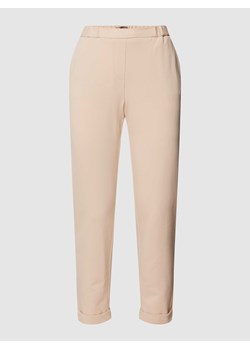 Spodnie materiałowe z elastycznym pasem ze sklepu Peek&Cloppenburg  w kategorii Spodnie damskie - zdjęcie 170290304
