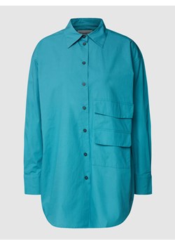 Bluzka koszulowa z kieszenią z patką ze sklepu Peek&Cloppenburg  w kategorii Koszule damskie - zdjęcie 170291211