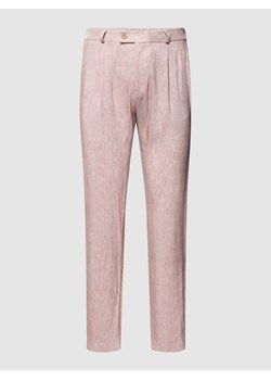 Spodnie materiałowe ze wzorem na całej powierzchni model ‘Chase’ ze sklepu Peek&Cloppenburg  w kategorii Spodnie męskie - zdjęcie 170291450