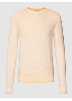 Sweter z dzianiny z efektem melanżu ze sklepu Peek&Cloppenburg  w kategorii Swetry męskie - zdjęcie 170291611