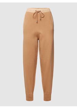 Spodnie dresowe z tunelem model ‘Floralia’ ze sklepu Peek&Cloppenburg  w kategorii Spodnie damskie - zdjęcie 170291643