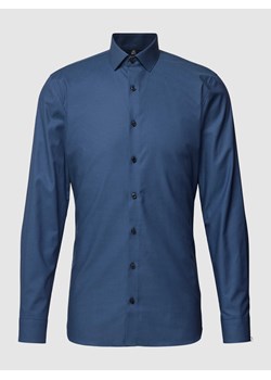 Koszula biznesowa o kroju super slim fit ze wzorem na całej powierzchni ze sklepu Peek&Cloppenburg  w kategorii Koszule męskie - zdjęcie 170292792