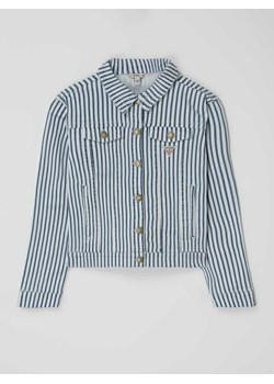 Kurtka jeansowa ze wzorem w paski model ‘Bull’ ze sklepu Peek&Cloppenburg  w kategorii Kurtki dziewczęce - zdjęcie 170293360