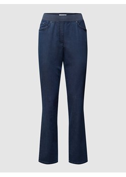 Jeansy o kroju slim fit z 5 kieszeniami i elastycznym pasem — ‘Super Dynamic’ ze sklepu Peek&Cloppenburg  w kategorii Jeansy damskie - zdjęcie 170294091