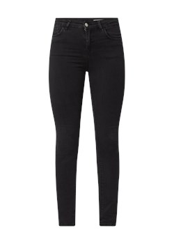 Jeansy z wysokim stanem o kroju skinny fit z dodatkiem streczu ze sklepu Peek&Cloppenburg  w kategorii Jeansy damskie - zdjęcie 170294162