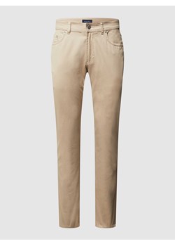 Spodnie o prostym kroju z dodatkiem streczu ze sklepu Peek&Cloppenburg  w kategorii Spodnie męskie - zdjęcie 170294631