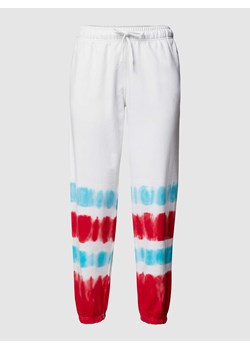 Spodnie dresowe z efektem batiku ze sklepu Peek&Cloppenburg  w kategorii Spodnie damskie - zdjęcie 170295131