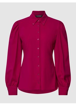 Bluzka z bufiastymi rękawami model ‘Doris’ ze sklepu Peek&Cloppenburg  w kategorii Koszule damskie - zdjęcie 170295354