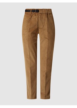 Spodnie sztruksowe z dodatkiem streczu model ‘Marilyn’ ze sklepu Peek&Cloppenburg  w kategorii Spodnie damskie - zdjęcie 170295413