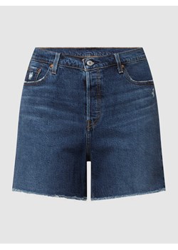 Szorty jeansowe PLUS SIZE z wysokim stanem i dodatkiem streczu model ‘501’ ze sklepu Peek&Cloppenburg  w kategorii Szorty - zdjęcie 170295474