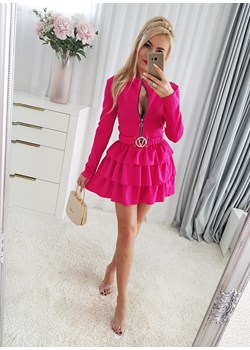 Sukienka Celine Różowa ze sklepu Iwette Fashion w kategorii Sukienki - zdjęcie 170298271