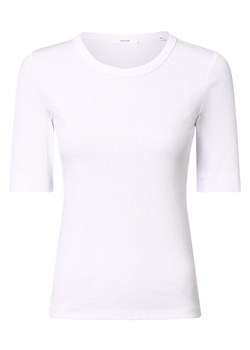Opus Koszulka damska - Sustafa Kobiety Bawełna biały jednolity ze sklepu vangraaf w kategorii Bluzki damskie - zdjęcie 170298671